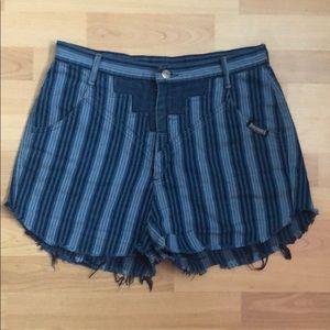 Rough rider aztec highwaisted shorts